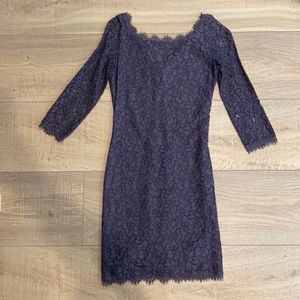 Diane Von Furstenburg lacy dress